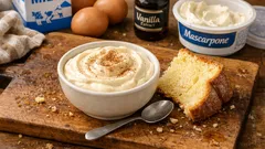Crema al mascarpone: sametový krém do dortů i do skleničky, který drží tvar