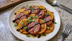 Cotechino all’arancia: šťavnatá italská klobása s karamelizovanými pomeranči