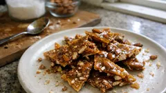 Mandlový krokan: křupavá sladkost z karamelu, hotová jen ze dvou surovin