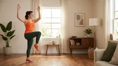 10 jednoduchých cviků místo chůze: hotový trénink pro začátečníky