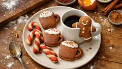 Perníčkové linecké těsto: křehké sušenky i jedlé ozdoby na hrnek krok za krokem