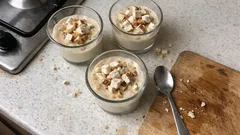 Mousse al torrone do skleničky: nepečený italský dezert s mascarpone