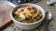 Zuppa valpellinese: italská zapečená polévka s kapustou, chlebem a sýrem