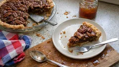 Pekanový koláč s javorovým sirupem: křehký korpus a vláčná náplň krok za krokem