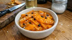 Zucca sott’olio: nakládaná dýně v oleji, která se hodí k pečivu i sýrům