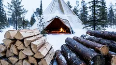 Proč lidé na severu používají mokré dřevo místo suchého?